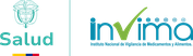 Logo of Instituto Nacional de Vigilancia de Medicamentos y Alimentos.